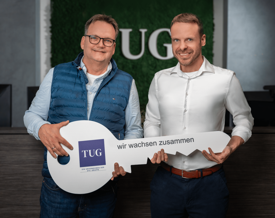share deal TUG verkauft an STC: Büroeröffnung in Biedenkopf